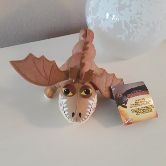 How to Train Your Dragon Plush Gronkle 8 inch NWT - Picture 1 of 3